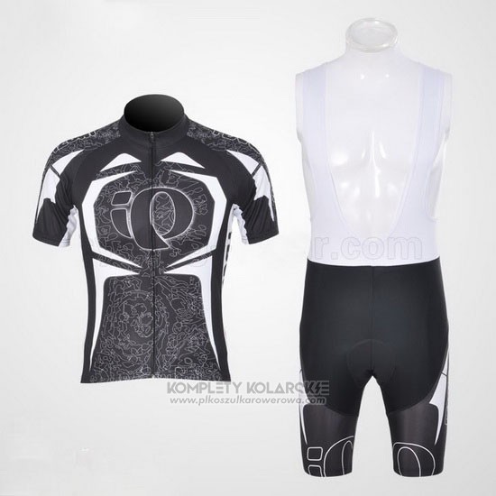 2011 Odziez Rowerowa Pearl Izumi Szary Krotkie Rekawy i Rowerowe Szelkach